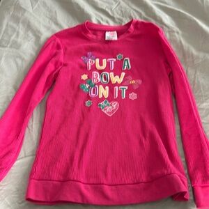 Girls size medium Jojo siwa long sleeve